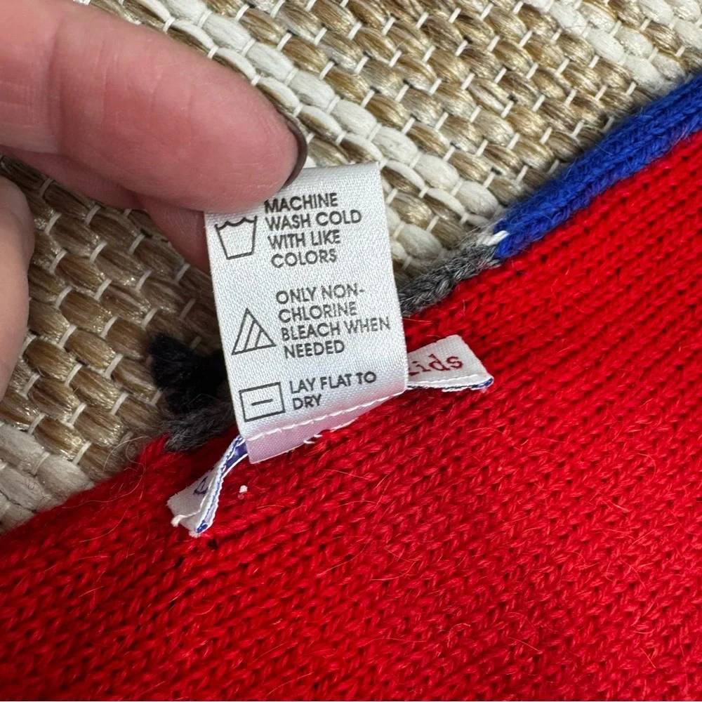 Pottery Barn Kids‎ Multicolor Fringe Wool Alpaca Blend Scarf